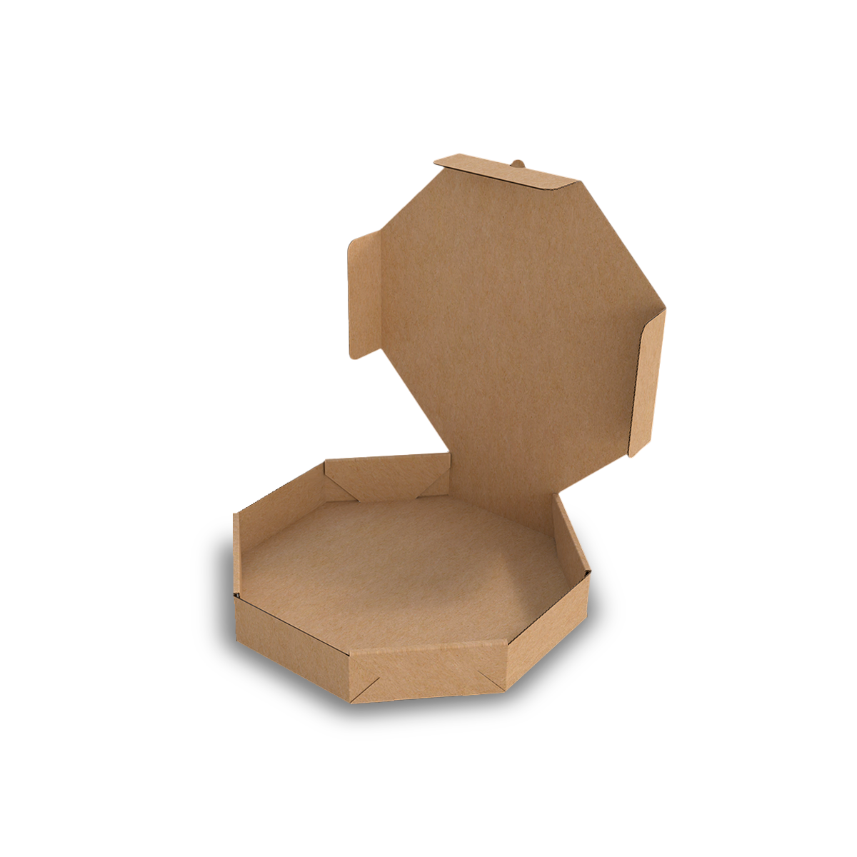 Caja Octagonal Para Pizza