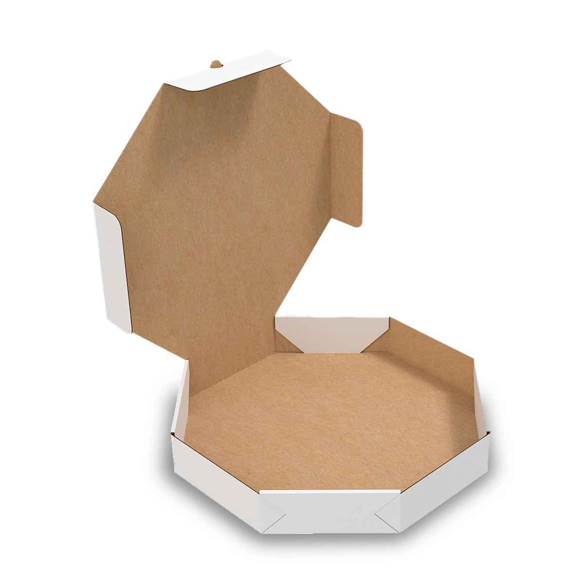 Caja Octagonal Para Pizza