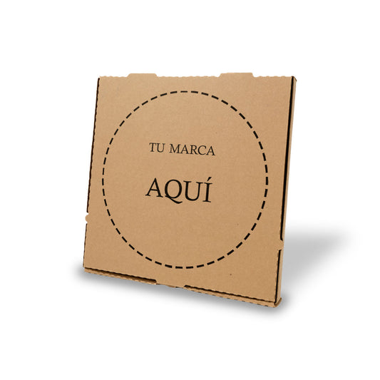 Caja Pizza Personalizada (1 Tinta)