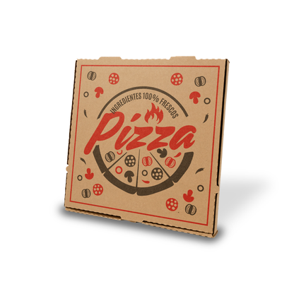 Caja Pizza Impresión Genérica (2 Tintas)