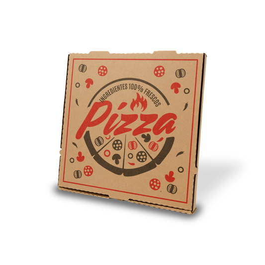 Caja Pizza Impresión Genérica (2 Tintas)