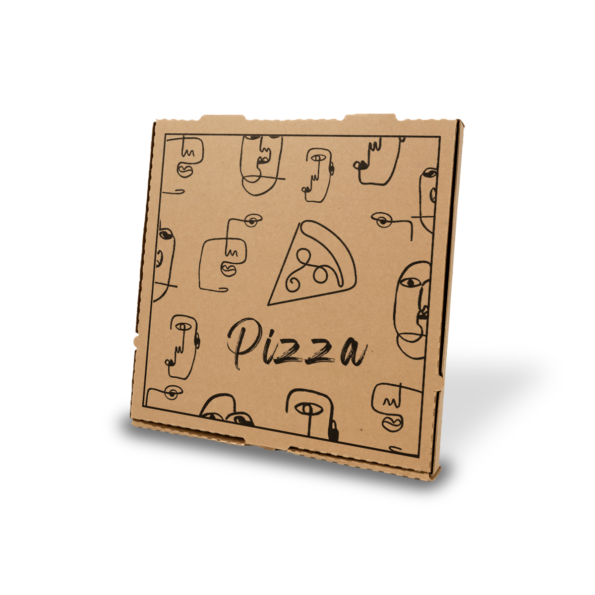 Caja Pizza Impresión Genérica (1 Tinta)